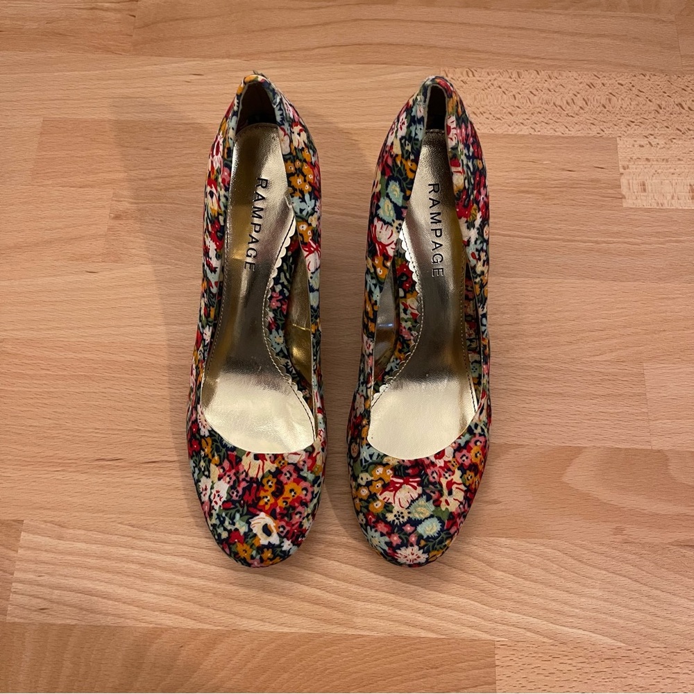 Rampage | Maika Floral High Heels